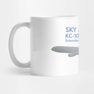 KC-10 Airplane Refueling F-22 Mug